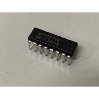 Texas Instruments SN74LS221N Monostable Multivibrator Dual w/Schmitt-trgr inputs
